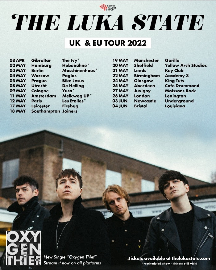 The Luka State announce UK and European tour - OriginalRock.net