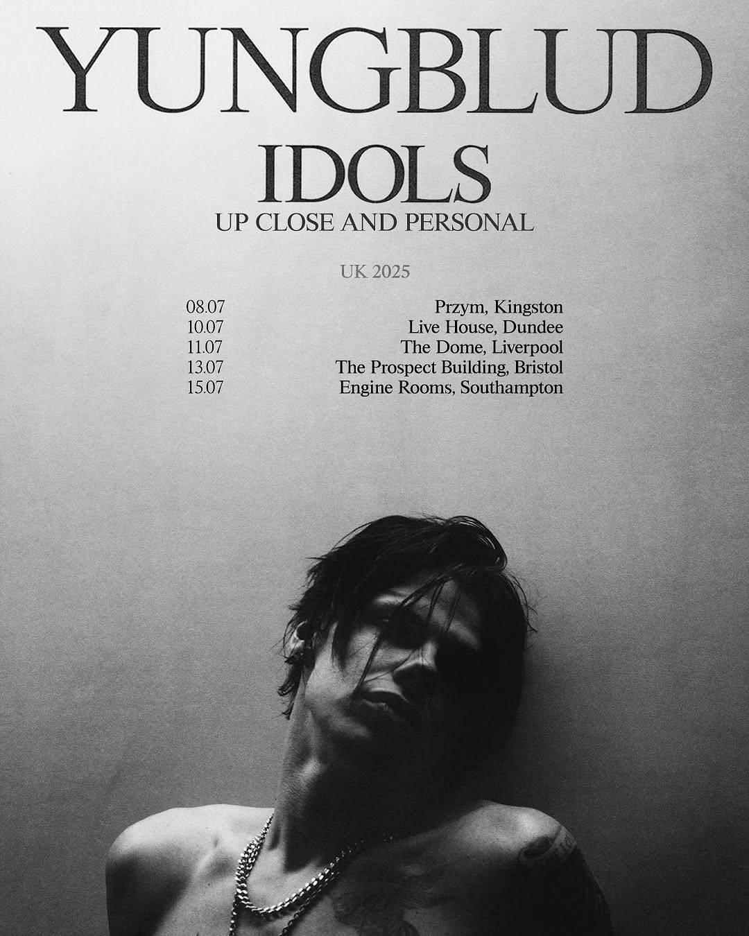 YUNGBLUD to play​ intimate 'Up Close & Personal' album tour