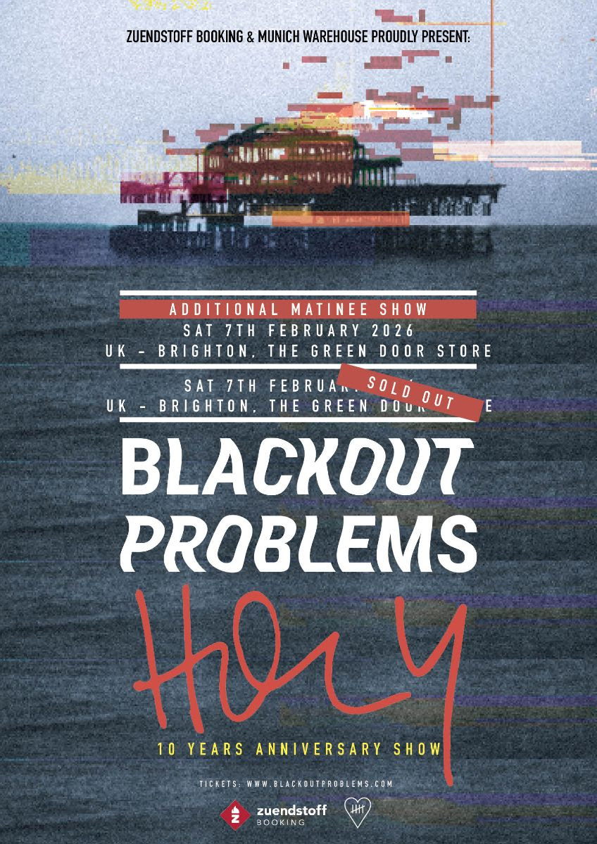 Blackout Problems celebrate 10th anniversary of 'Holy' with Feb 2026 ...